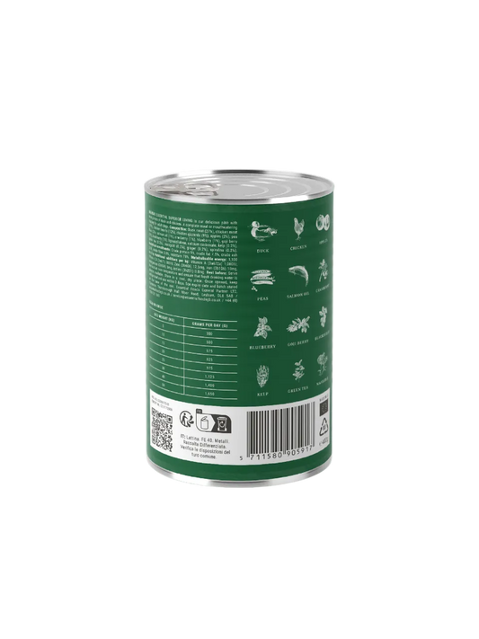 Essential Foods Superior Living Paté - Vådfoder med And & Kylling 400 g