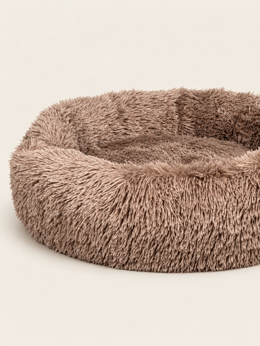 CBK Donut Hundeseng - Mørk Sand