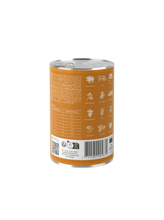 Essential Foods Kingdom Living Paté - Vådfoder med vildsvin & Gris 400 g