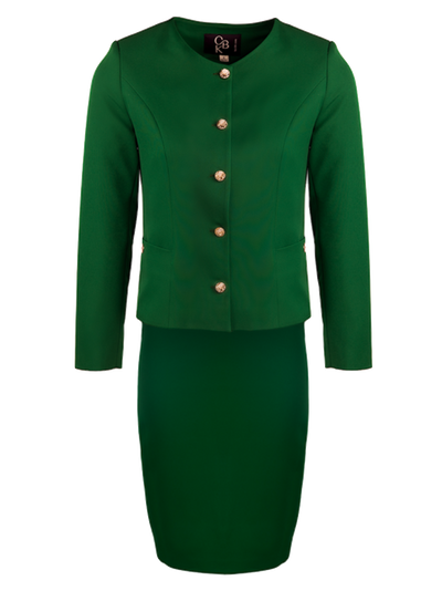 CBK Suits Nouveau Classic Suit Hunter Green