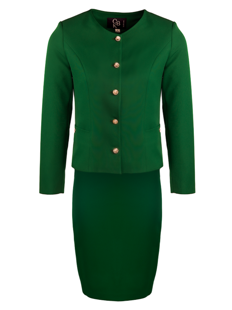CBK Suits Nouveau Classic Suit Hunter Green