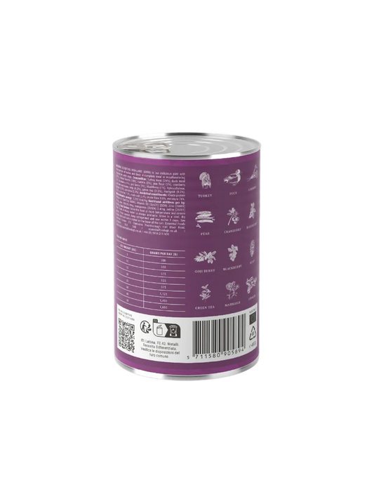 Essential Foods Highland Living Paté - Vådfoder med and & kylling 400 g