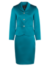 CBK Suits Jodie Satin Suit High Sea