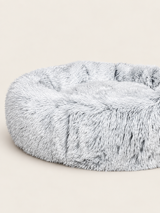 CBK Donut Hundeseng - Frossen Hvid