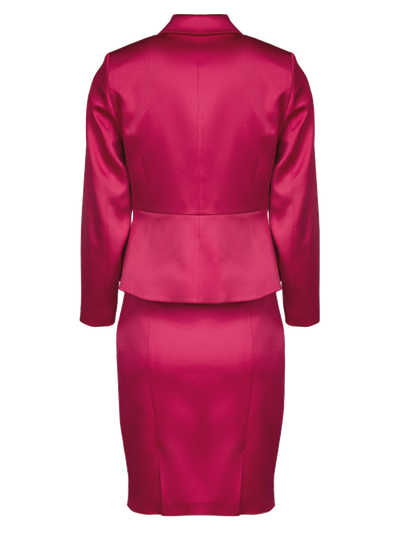 CBK Suits Jodie Satin Suit Peony Ardour