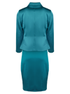 CBK Suits Jodie Satin Suit High Sea