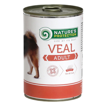 Nature's Protection Vådfoder adult, veal 400 gram