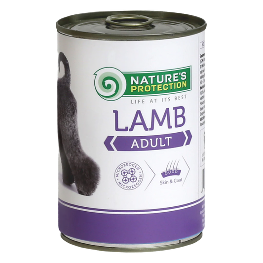 Nature's Protection vådfoder adult, lamb 400 gram