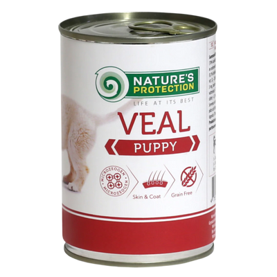 Nature's Protection Vådfoder Puppy, Veal