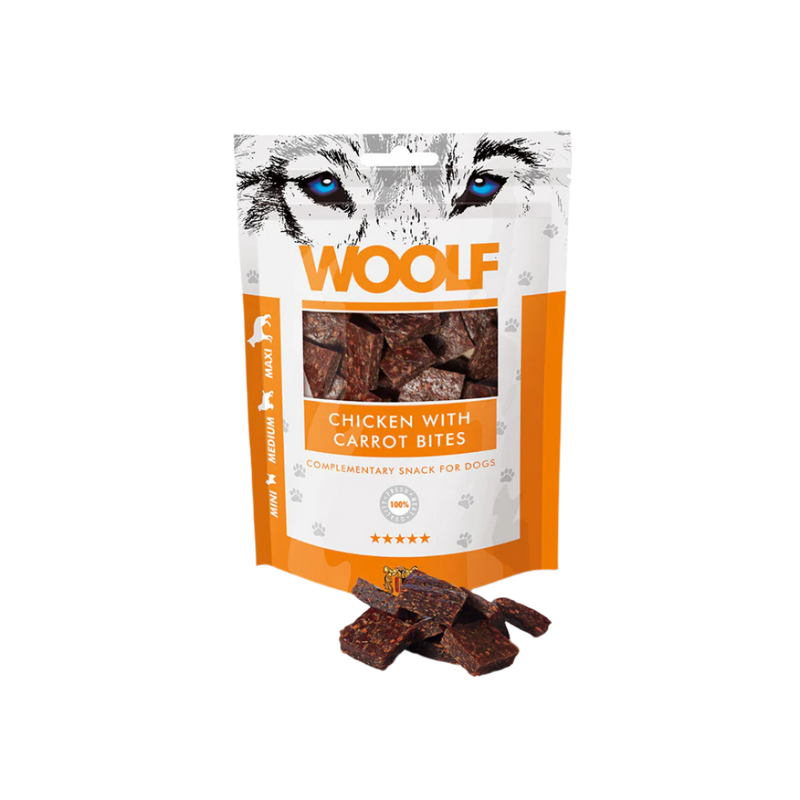 Woolf Chicken with Carrots Bites