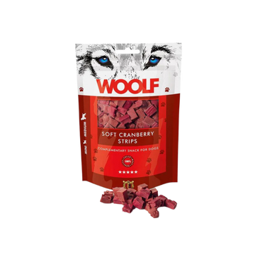 Woolf Soft Strips Cranberry