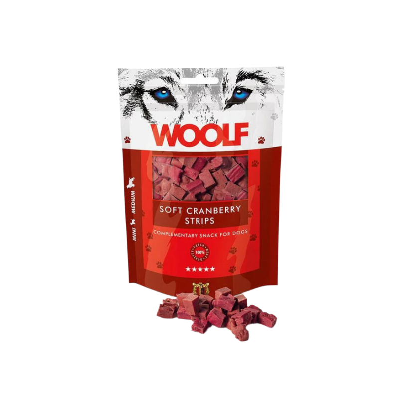 Woolf soft cranberry strips