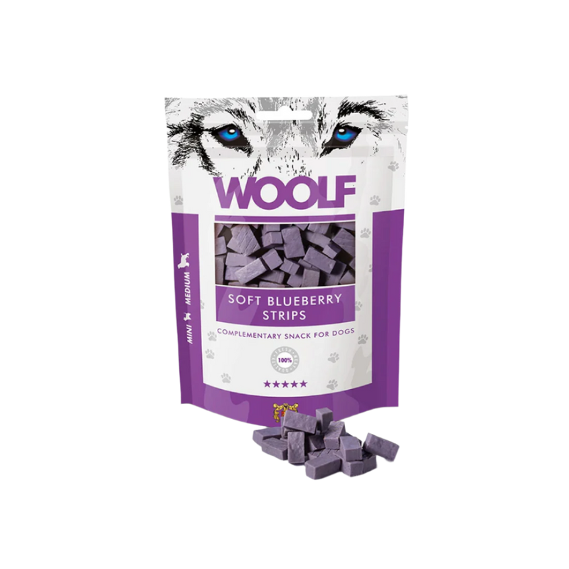 Woolf Soft Blueberry Strips