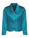 CBK Suits Jodie Satin Blazer High Sea