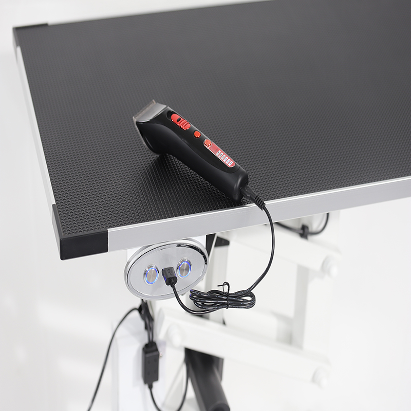 CBK Elektrisk trimmebord til små hunde, bordplade 60 cm x 40 cm