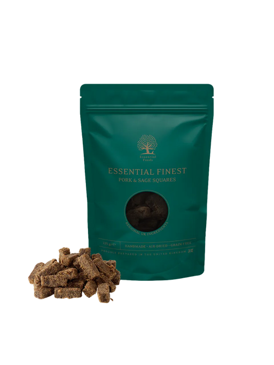 Essential Foods Finest Godbidder Pork & Sage Squares 125g