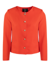 CBK Suits Nouveau Classic Blazer Mandarin Red
