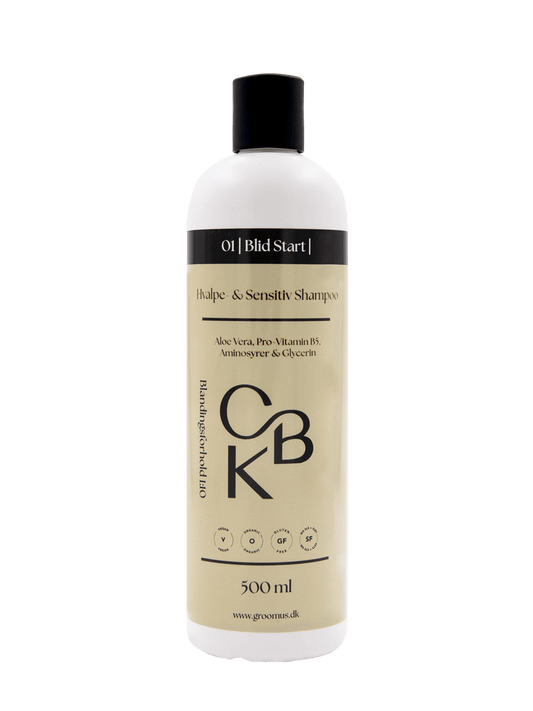 01 Hvalpe- og Sensitiv Shampoo