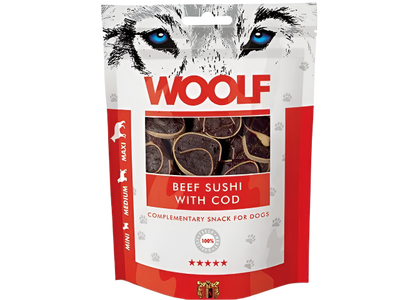 Woolf Beef Sushi with Cod