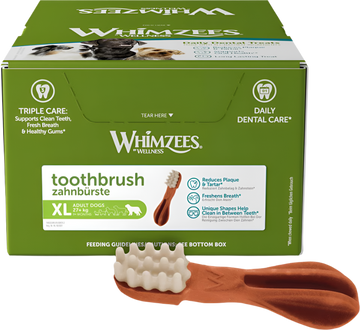 Whimzees tandbørste x-large 18 stk