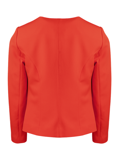 CBK Suits Nouveau Classic Blazer Mandarin Red