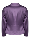 CBK Suits Jodie Satin Blazer Deep Lavender