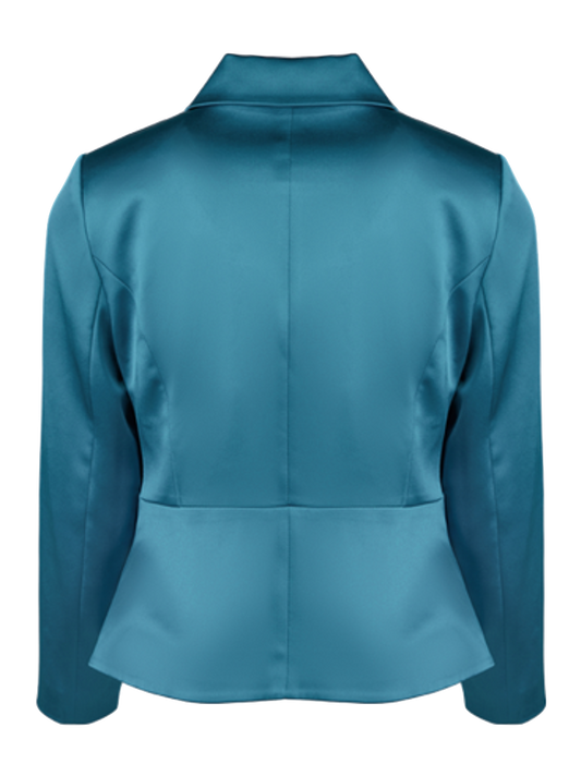 CBK Suits Jodie Satin Blazer High Sea