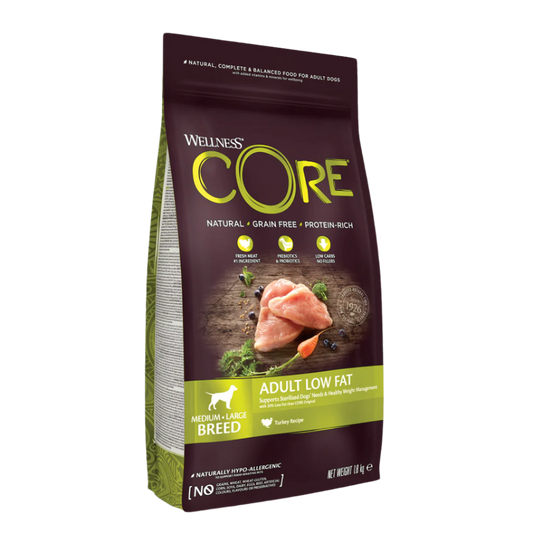 CORE Adult low fat medium/large breed, turkey