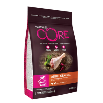 CORE adult original small breed, chicken & turkey