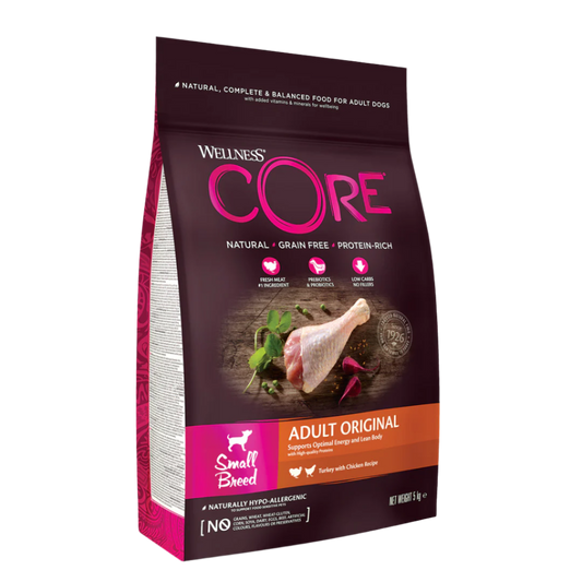CORE adult original small breed, chicken & turkey