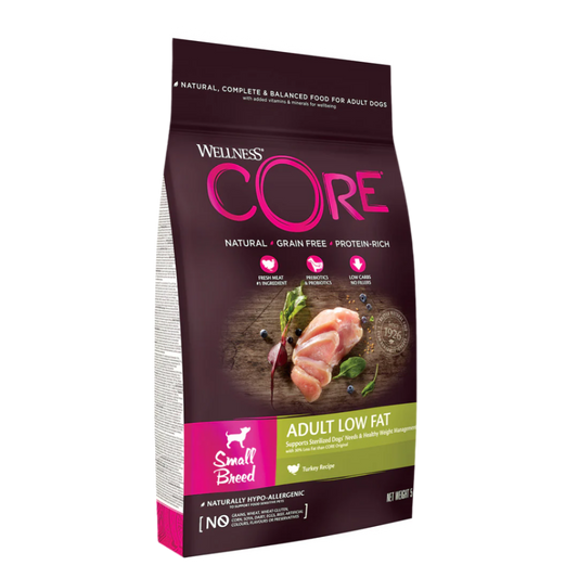 CORE Adult low fat small breed, turkey