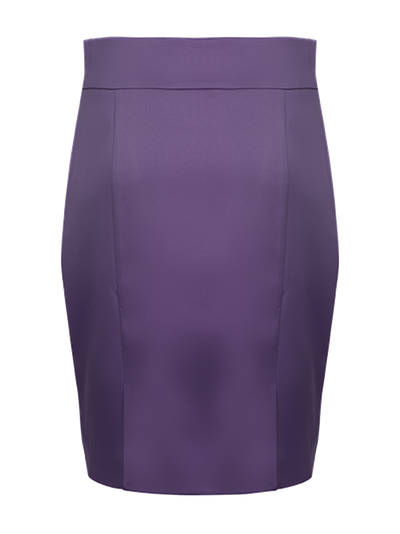 CBK Suits Jodie Satin Nederdel Deep Lavender