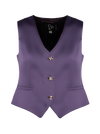 CBK Suits Pixie Vest Deep Lavender