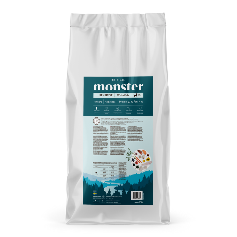 Monster Original Sensitive White Fish, All Breed