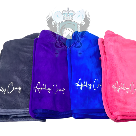 Ashley craig tørredækken microfiber kobolt blå