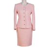 CBK Suits New Tweed Look Suit Light Pink