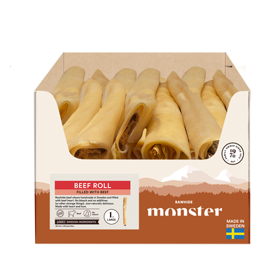 MONSTER RAW BEEF FILLED BEEF BULK