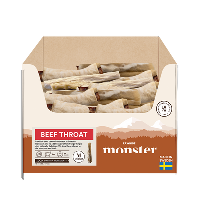 Monster raw beef throat bulk