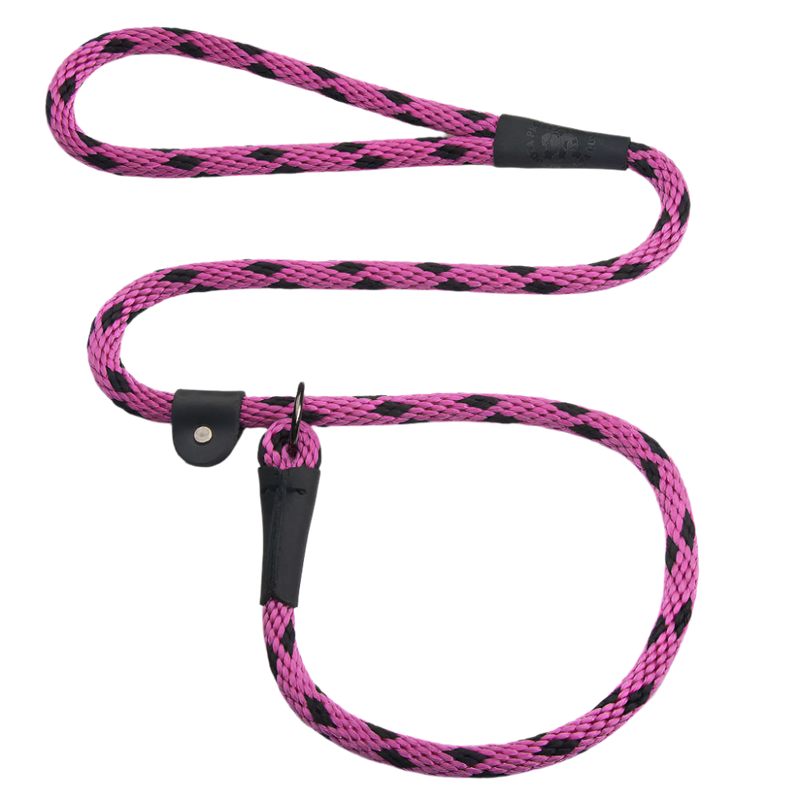 Mendota Retrieverline Black Ice Raspberry 1.8 meter lang, 13 mm tyk