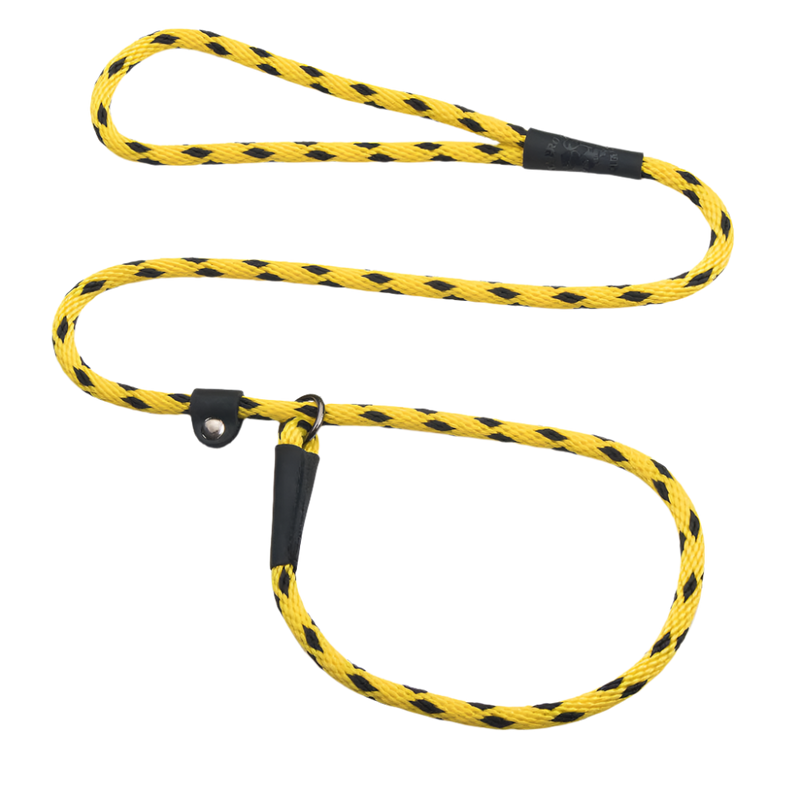 Mendota retrieverline black ice yellow 1.8 meter lang 9mm tyk