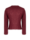 CBK Suits Nouveau Blazer Tweed Sparkle Bordeaux