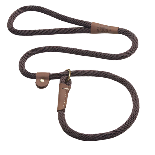 Mendota retrieverline brown 1.8 meter lang 13mm tyk