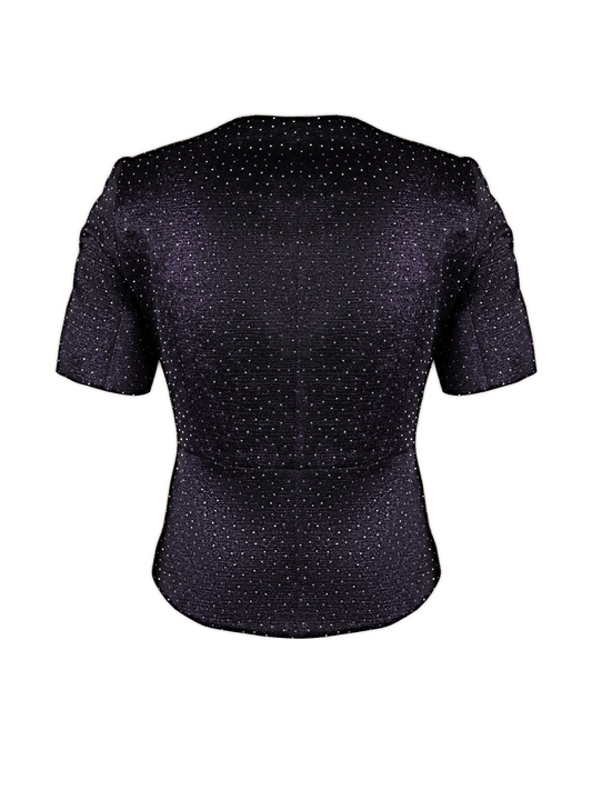 CBK Suits Bibi Blazer Lilla med Rhinesten
