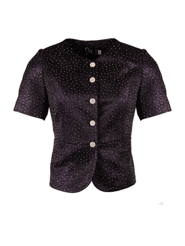 CBK Suits Bibi Blazer Lilla med Rhinesten