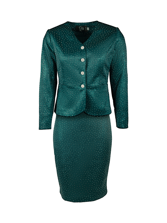 CBK Icy Suit Grøn med Rhinesten