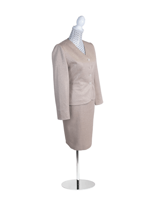CBK Suits Icy Suit Champagne med Rhinesten