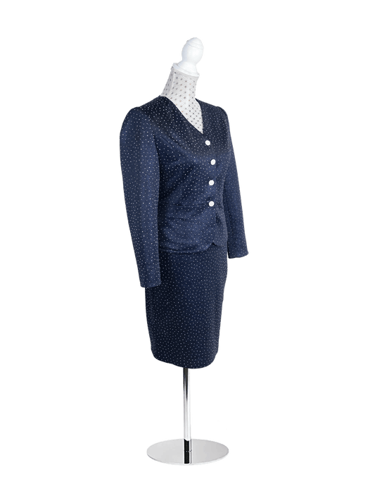 CBK Suits Icy Suit mørkeblå  med Rhinesten
