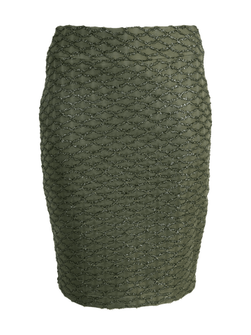 CBK Suits Nouveau Nederdel Mesh Army Grøn