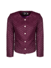 CBK Suits Nouveau Blazer Mesh Bordeaux
