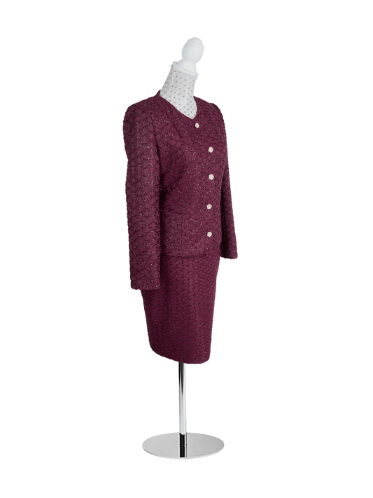 CBK Suits Nouveau Suit Mesh Bordeaux